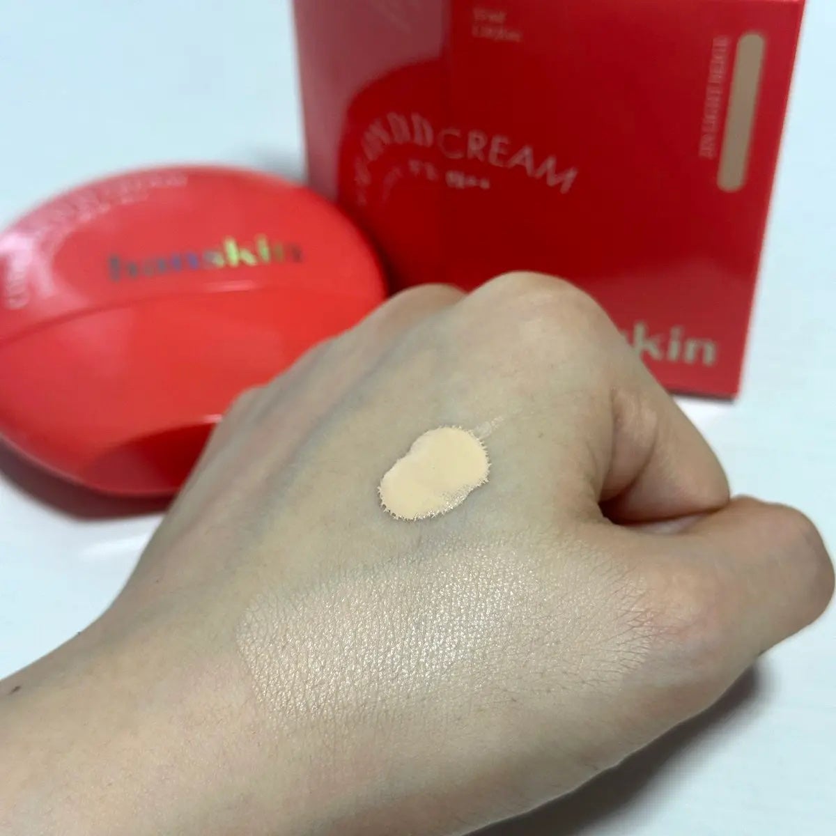 CODEON DDクリームファンデーション/ハンスキン/クリーム・エマルジョンファンデーションを使ったクチコミ(2枚目)