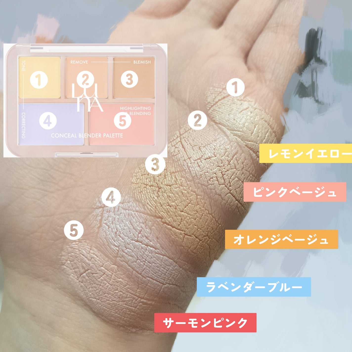 ã³ã³ã·ãŒã«ãã¬ã³ããŒãã¬ãã/LUNA/ãã¬ããã³ã³ã·ãŒã©ãŒã䜿ã£ãã¯ãã³ãïŒ2æç®ïŒ