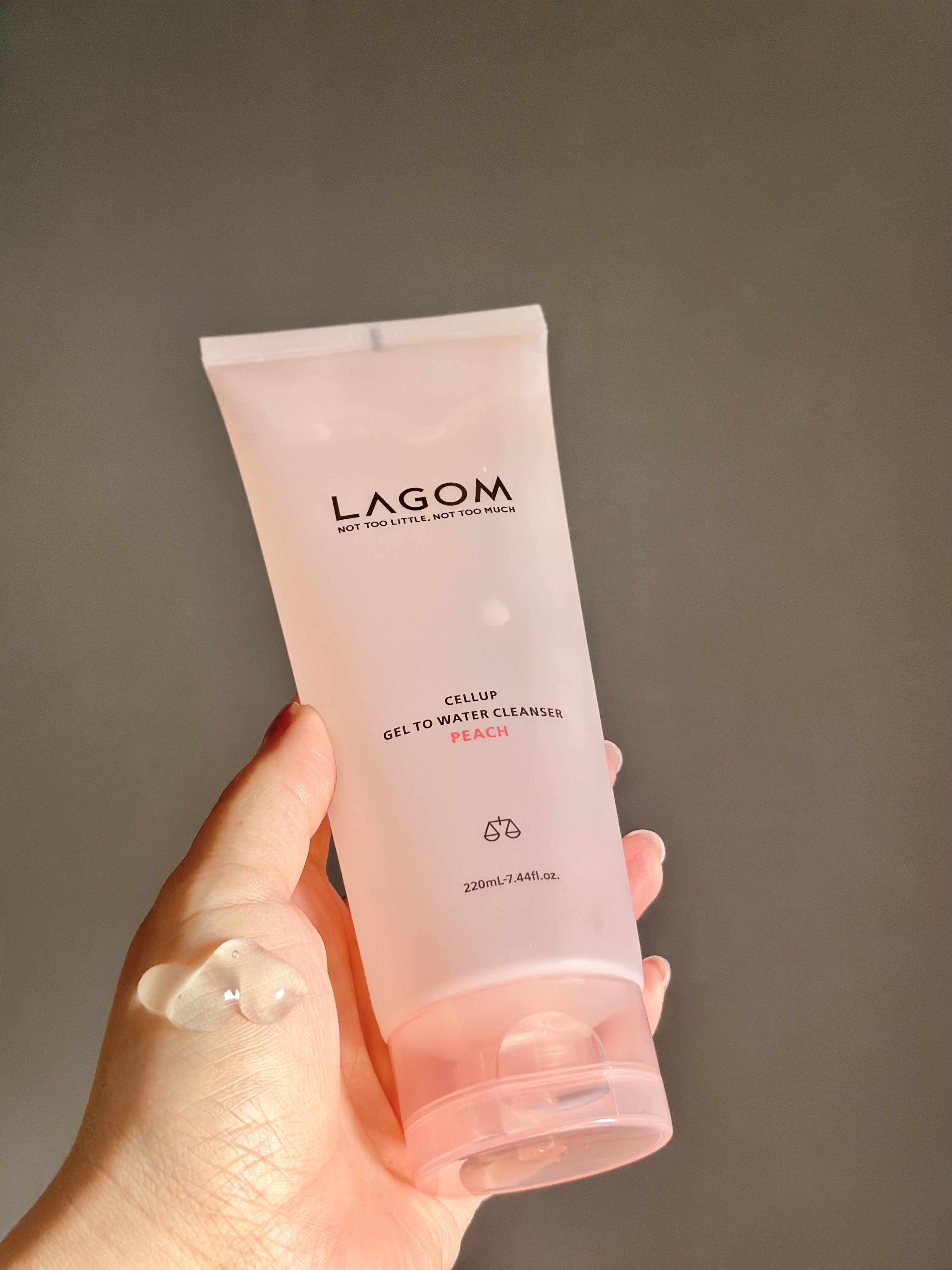 ジェルトゥウォーター クレンザー（PE）/LAGOM /その他洗顔料を使ったクチコミ（3枚目）