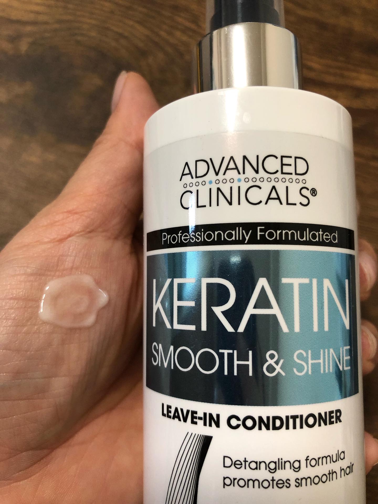 ケラチンスムース&シャインリブイントリートメント/ADVANCED CLINICALS/コンディショナー単品を使ったクチコミ（2枚目）