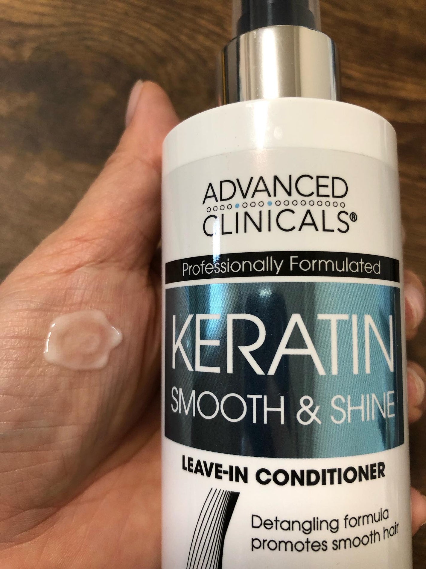 ケラチンスムース&シャインリブイントリートメント/ADVANCED CLINICALS/コンディショナー単品を使ったクチコミ(2枚目)