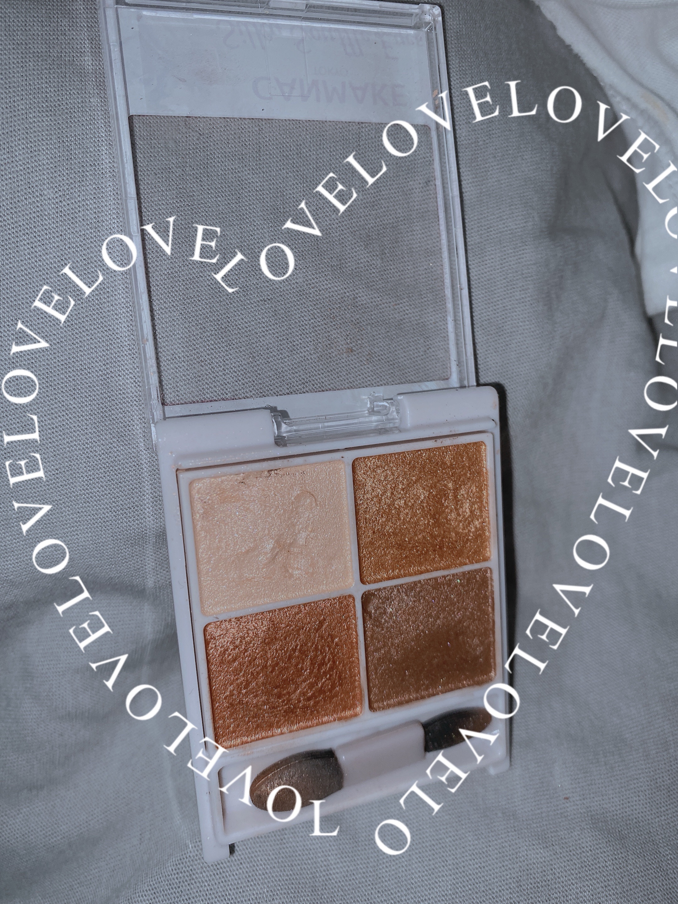 シルキースフレアイズ/キャンメイク/アイシャドウパレットを使ったクチコミ（1枚目）