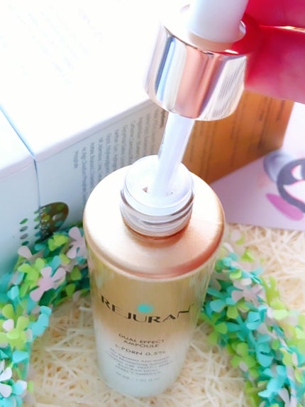 デュアル エフェクト アンプル/REJURAN COSMETICS/美容液を使ったクチコミ(3枚目)