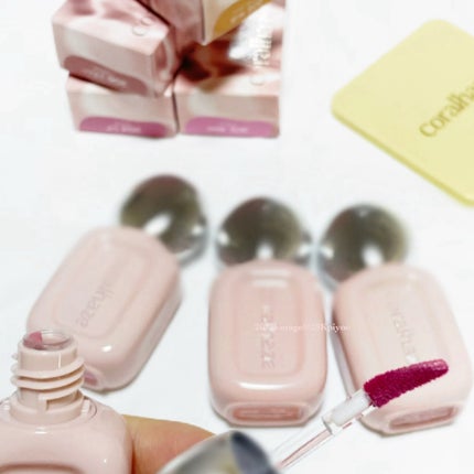 デュー ドロップ ティント/Coralhaze/リップティントを使ったクチコミ(4枚目)