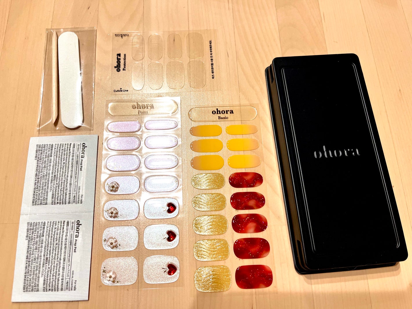 ハンド&ペディキュアセット Disney collection/ohora/ネイルシールを使ったクチコミ(2枚目)