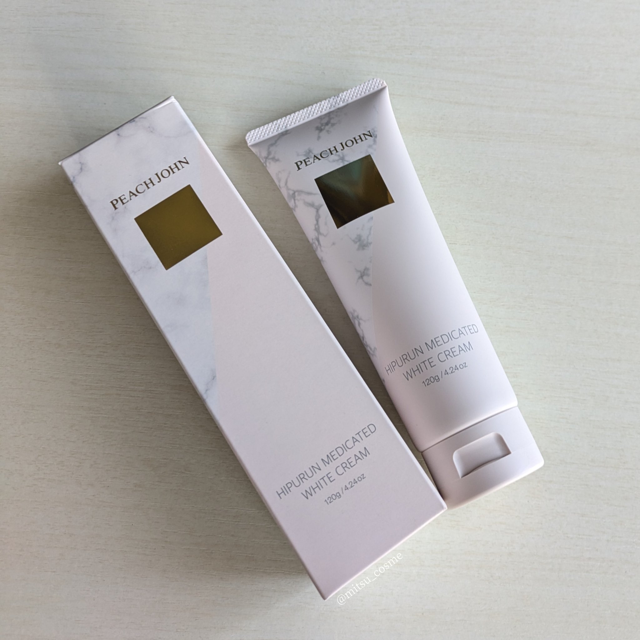 ヒップルン薬用ホワイトクリーム＜医薬部外品＞/PEACH JOHN/デリケートゾーンケアを使ったクチコミ（3枚目）