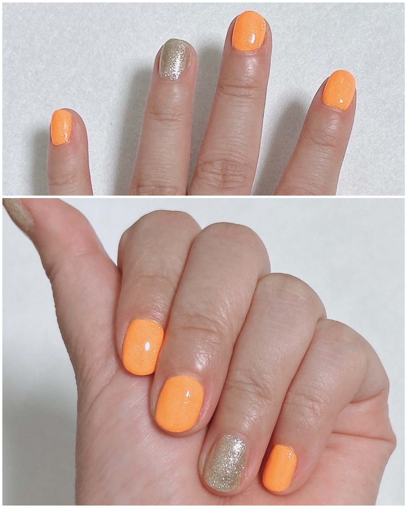 ジェルネイル(ライト対応)/セリア/ジェルネイルを使ったクチコミ(4枚目)