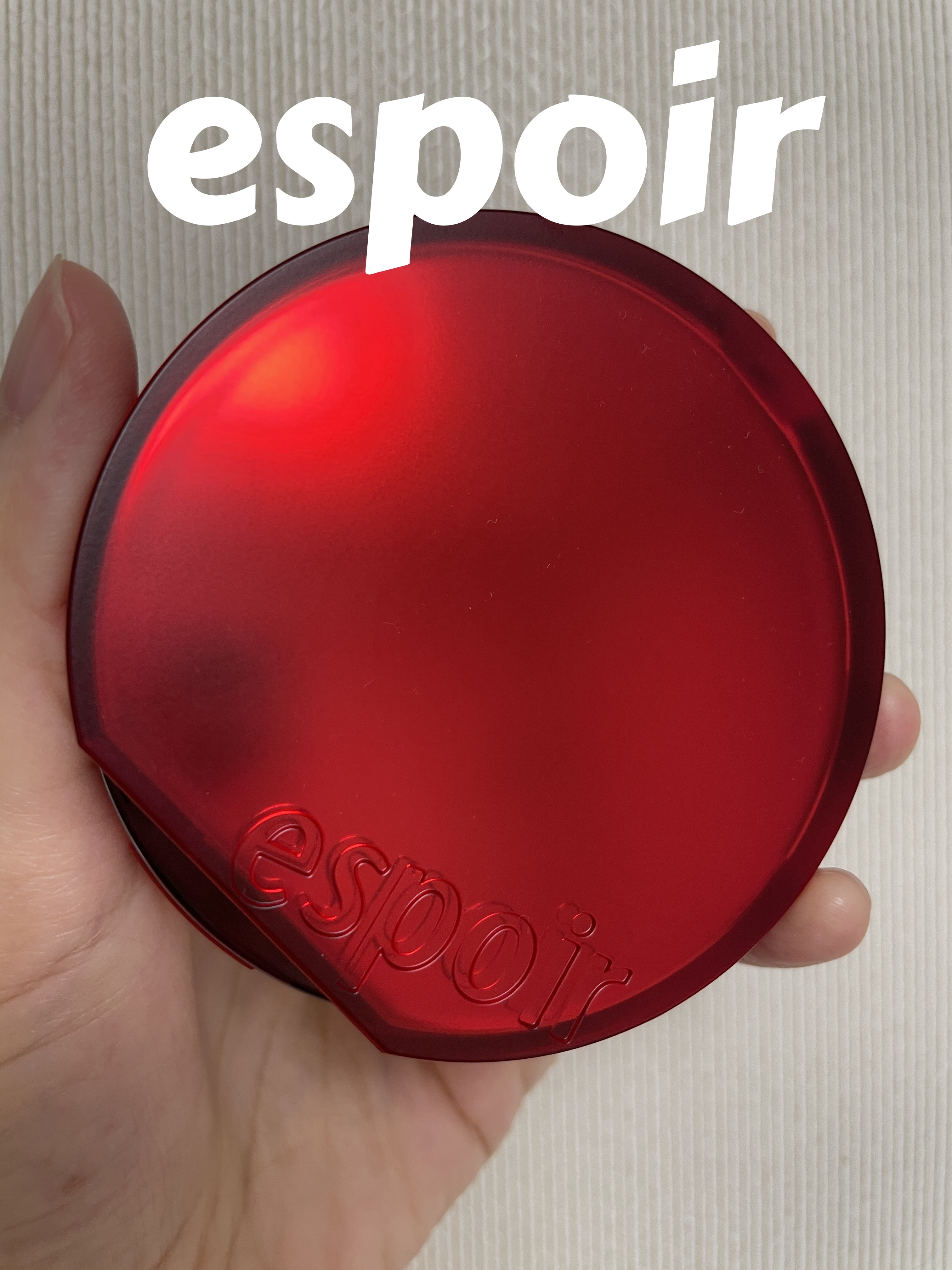 ビーベルベットカバークッション/espoir/クッションファンデーションを使ったクチコミ（1枚目）