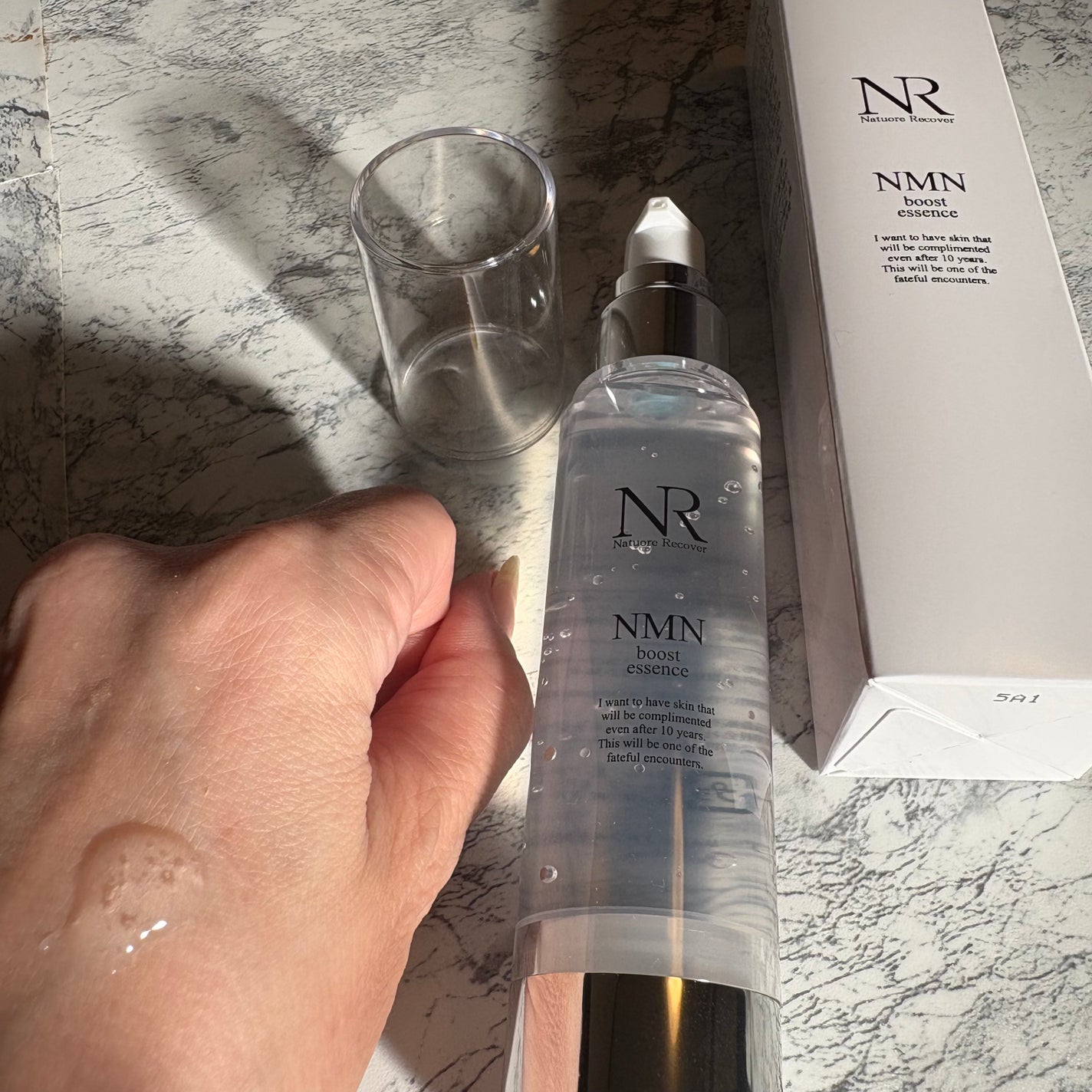 NMNブーストエッセンス/Natuore Recover/ブースター・導入液を使ったクチコミ(3枚目)