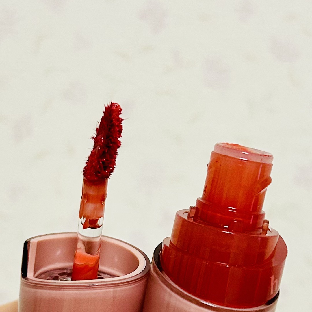 ロウグロウジェルティント R003 ロウプリコット/hince/リップティントを使ったクチコミ（3枚目）