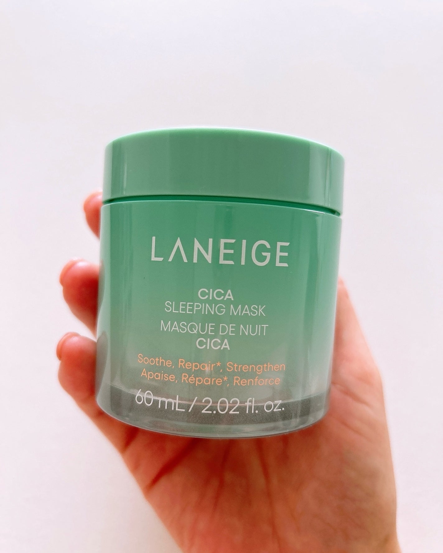 シカスリーピングマスク N/LANEIGE/フェイスクリームを使ったクチコミ(2枚目)