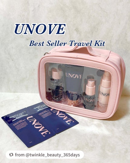 ベストセラートラベルキット/UNOVE/その他キットセットを使ったクチコミ(1枚目)