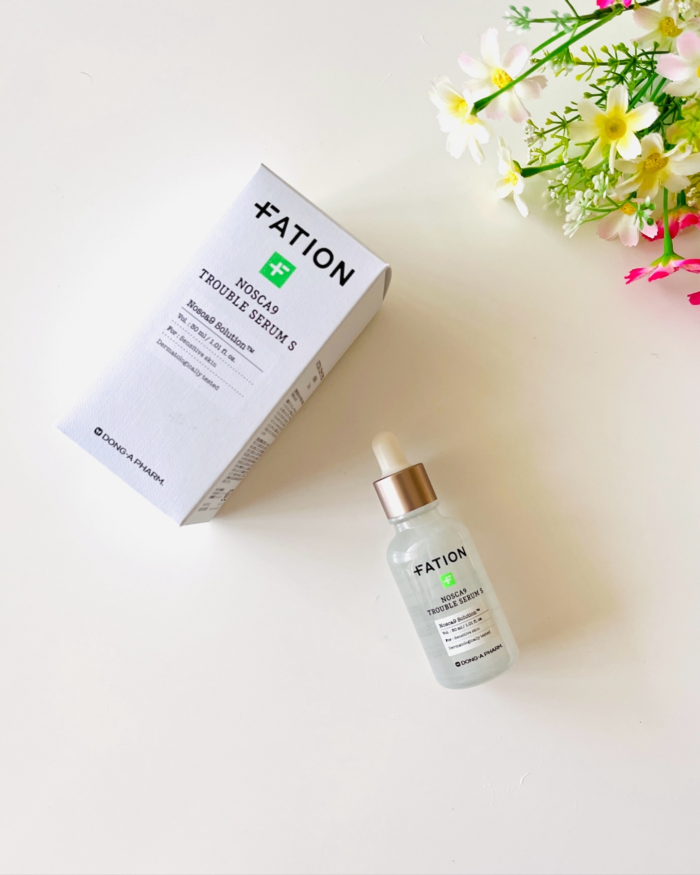 ノスカナイントラブルセラムS/FATION/美容液を使ったクチコミ（1枚目）