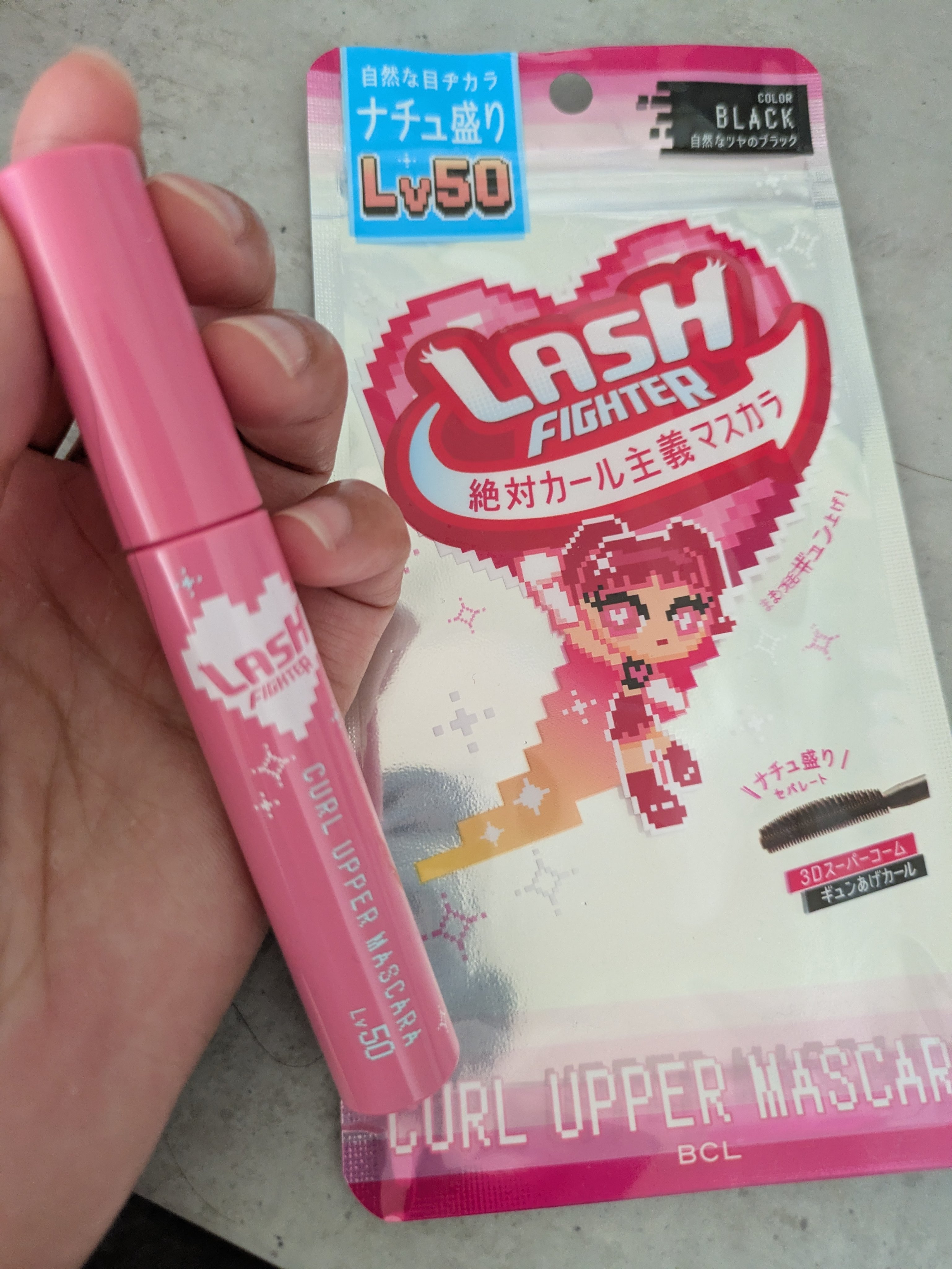 私の気に入ったアイテム✨️
ラッシュファイター　カールアッパーマスカラ　Lv50

下向きまつ毛もギュンッと上がって長時間キープ
ウォータープルーフだから汗と湿気にも負けない♡　

#PR #ラッシュファイター #pr#LIPSプレゼント
