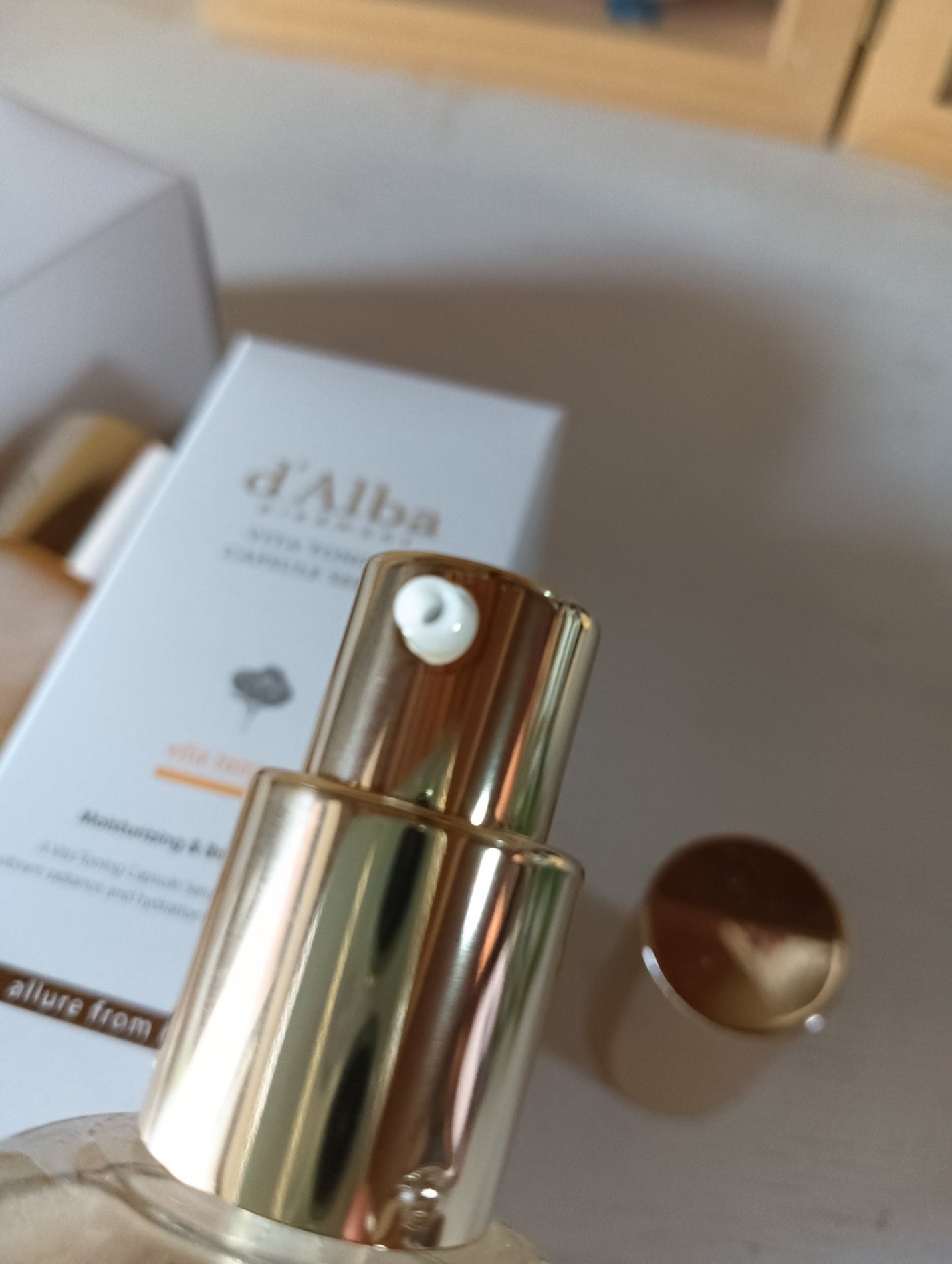 ビタトーニングセラムトナー/ダルバ/化粧水を使ったクチコミ(2枚目)