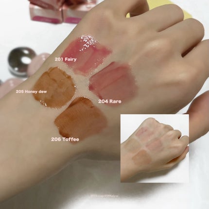 デュー ドロップ ティント/Coralhaze/リップティントを使ったクチコミ(3枚目)