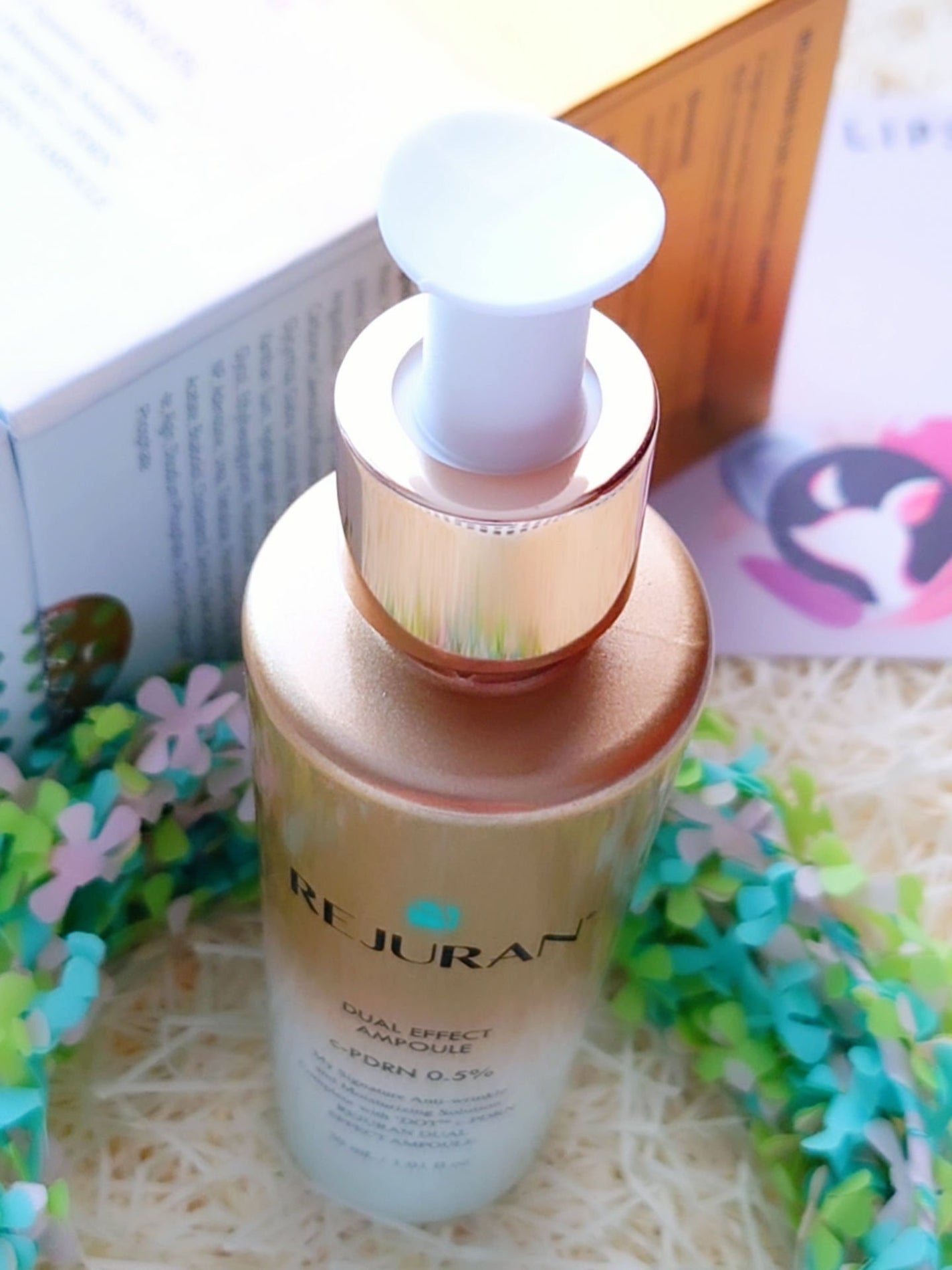 REJURAN ãã¥ã¢ã«ãšãã§ã¯ãã¢ã³ãã« 30ml/REJURAN COSMETICS/çŸå®¹æ¶²ã䜿ã£ãã¯ãã³ãïŒ2æç®ïŒ