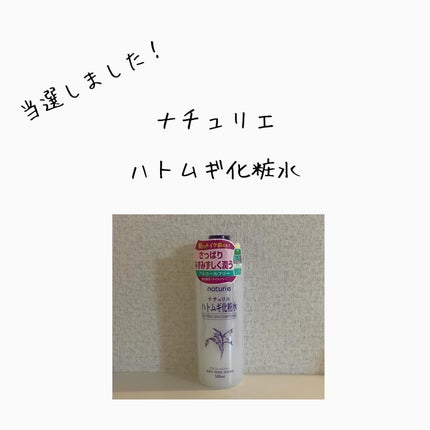 ハトムギ化粧水(ナチュリエ スキンコンディショナー R )/ナチュリエ/化粧水を使ったクチコミ(1枚目)