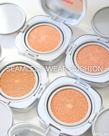 シームレスウェアクッション/wakemake/クッションファンデーションを使ったクチコミ(5枚目)