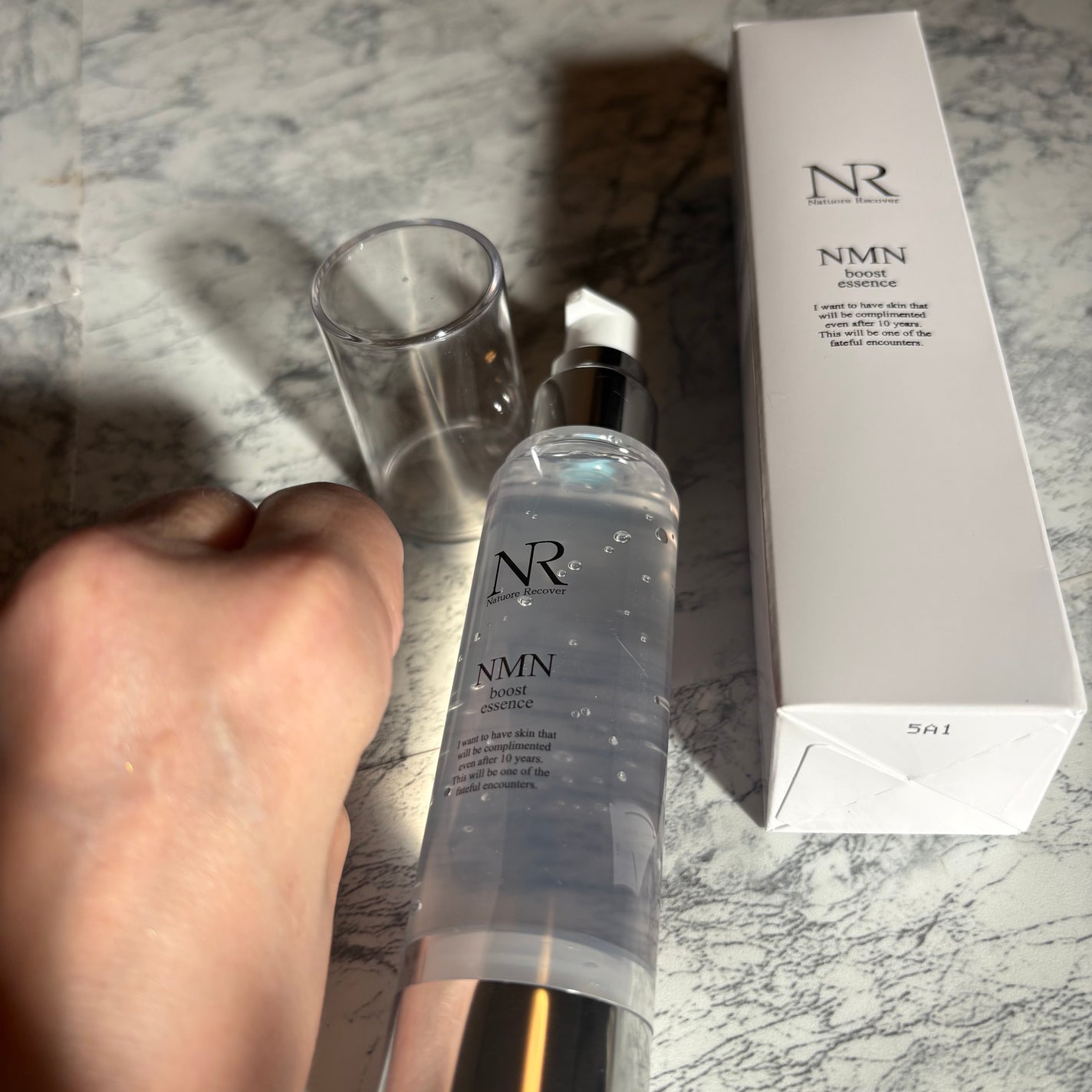NMNブーストエッセンス/Natuore Recover/ブースター・導入液を使ったクチコミ(4枚目)