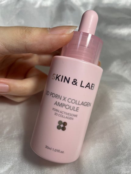 3D PDRN X コラーゲンアンプル/SKIN&LAB/美容液を使ったクチコミ(2枚目)
