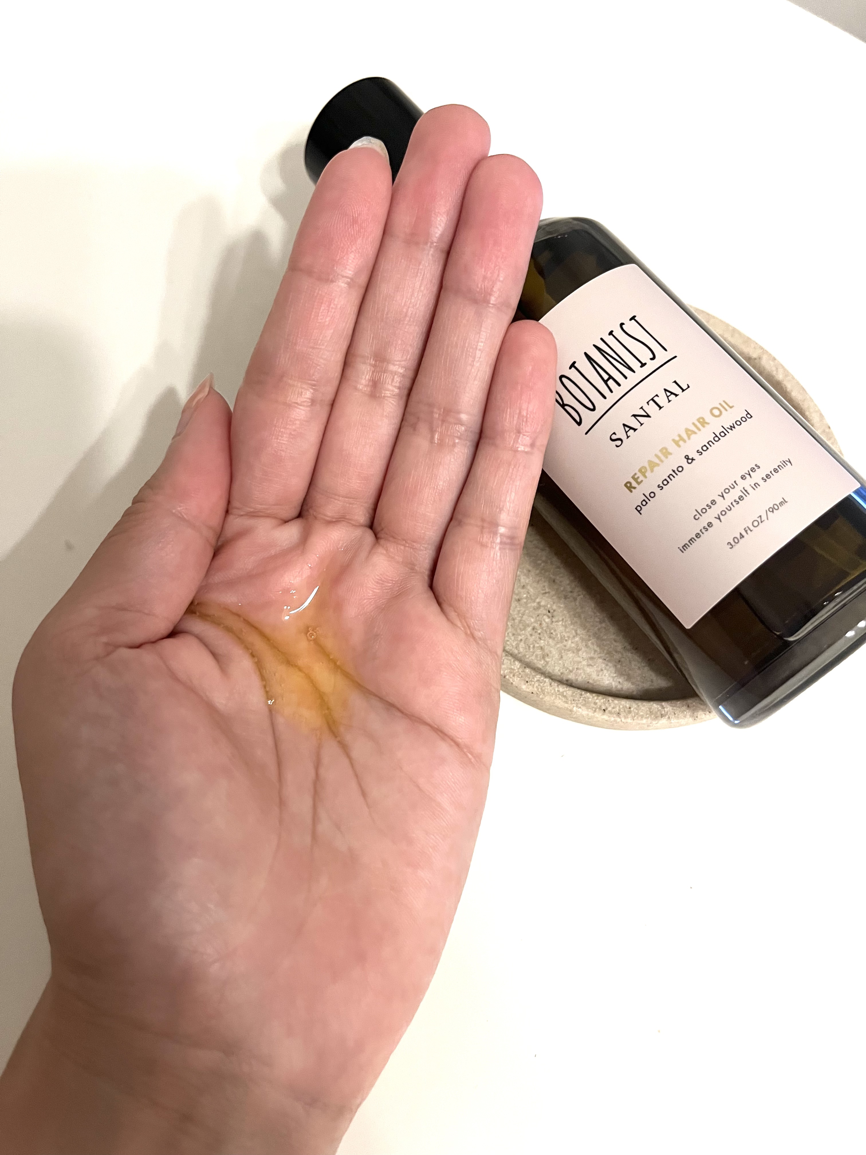 ボタニスト サンタル リペアヘアオイル/BOTANIST/ヘアオイルを使ったクチコミ（2枚目）