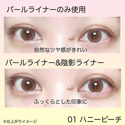 カラープレイデュアルライナー/2aN/スティックアイシャドウを使ったクチコミ(4枚目)