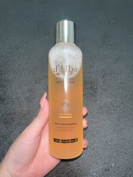 ビタトーニングセラムトナー/ダルバ/化粧水を使ったクチコミ(1枚目)