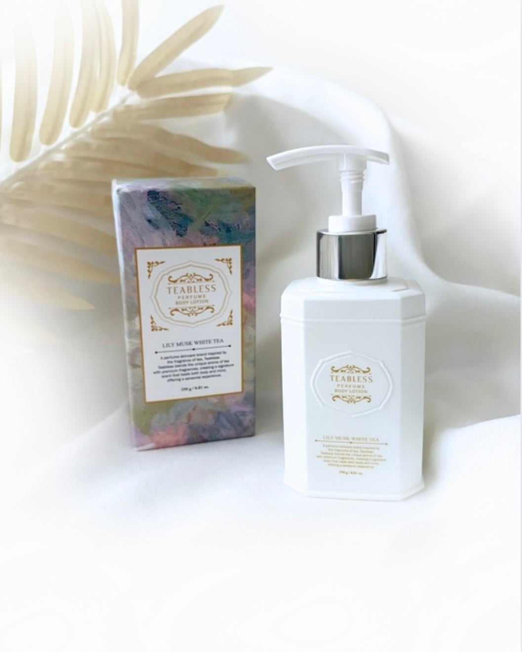 パフュームボディローション リリィムスクホワイトティー/TEABLESS/ボディローションを使ったクチコミ(5枚目)