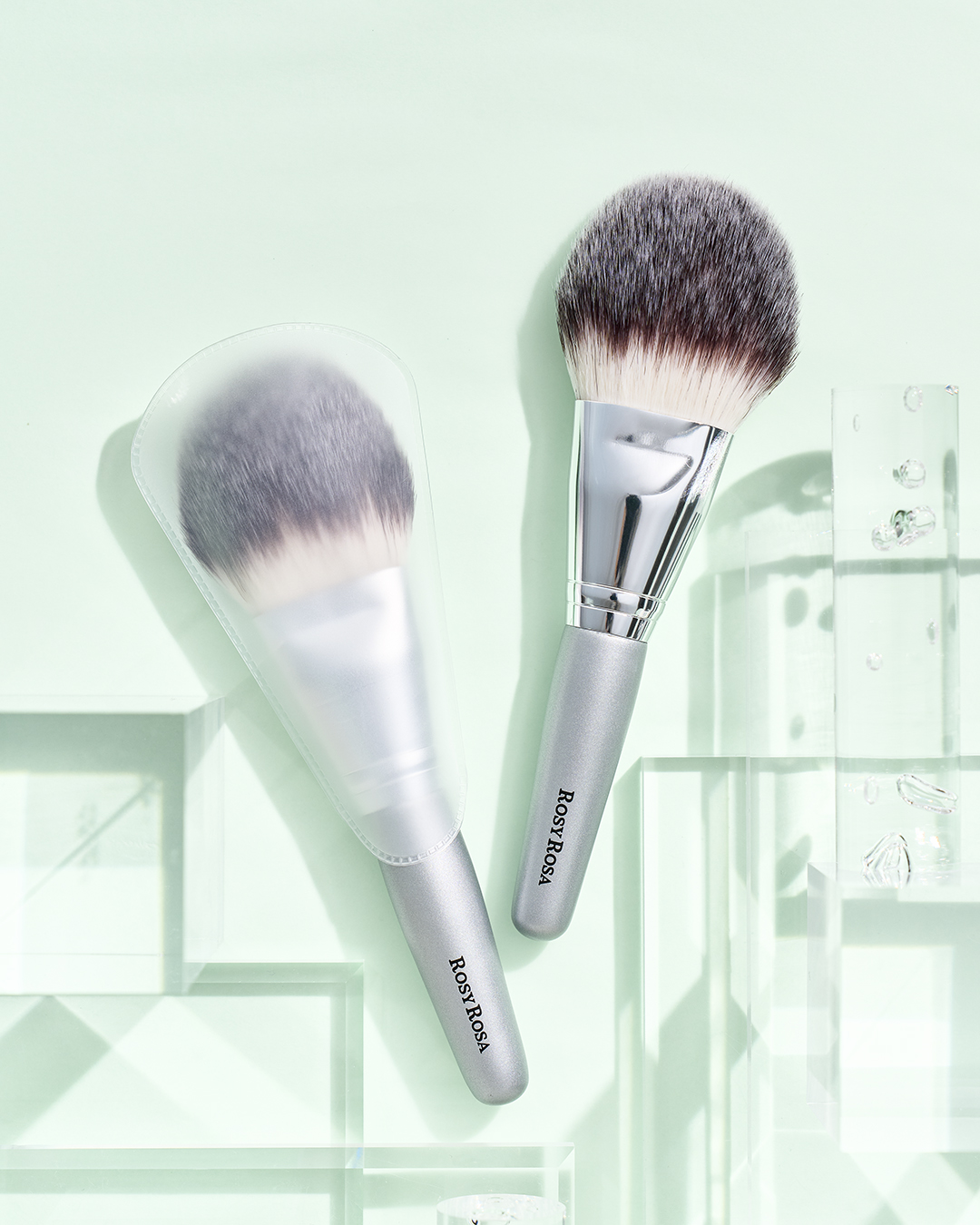 パウダーファンブラシ/ロージーローザ/メイクブラシを使ったクチコミ（1枚目）