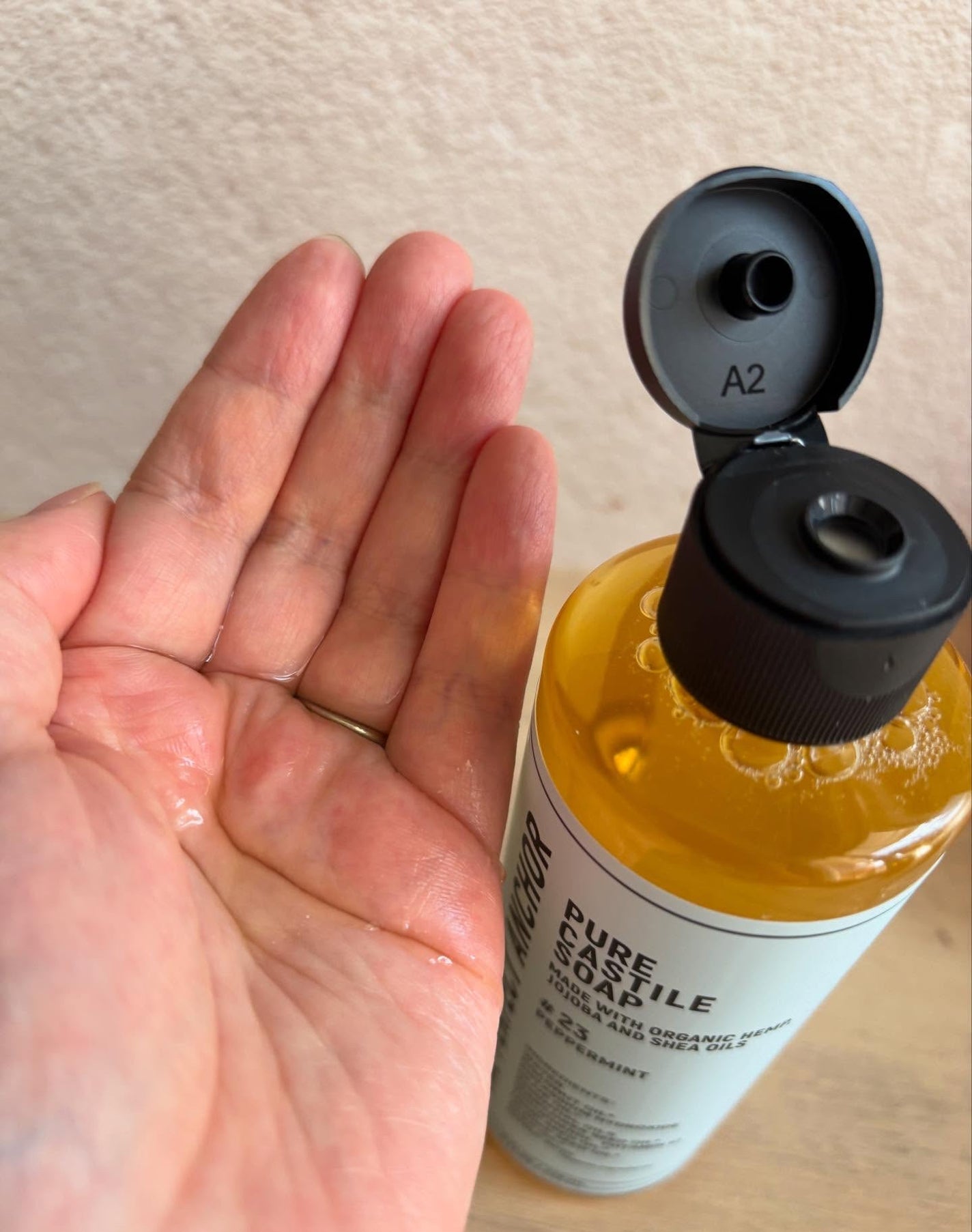 ザ・パーフェクトアンカー ピンクグレープフルーツ #3/THE PERFECT ANCHOR/ボディソープを使ったクチコミ(3枚目)