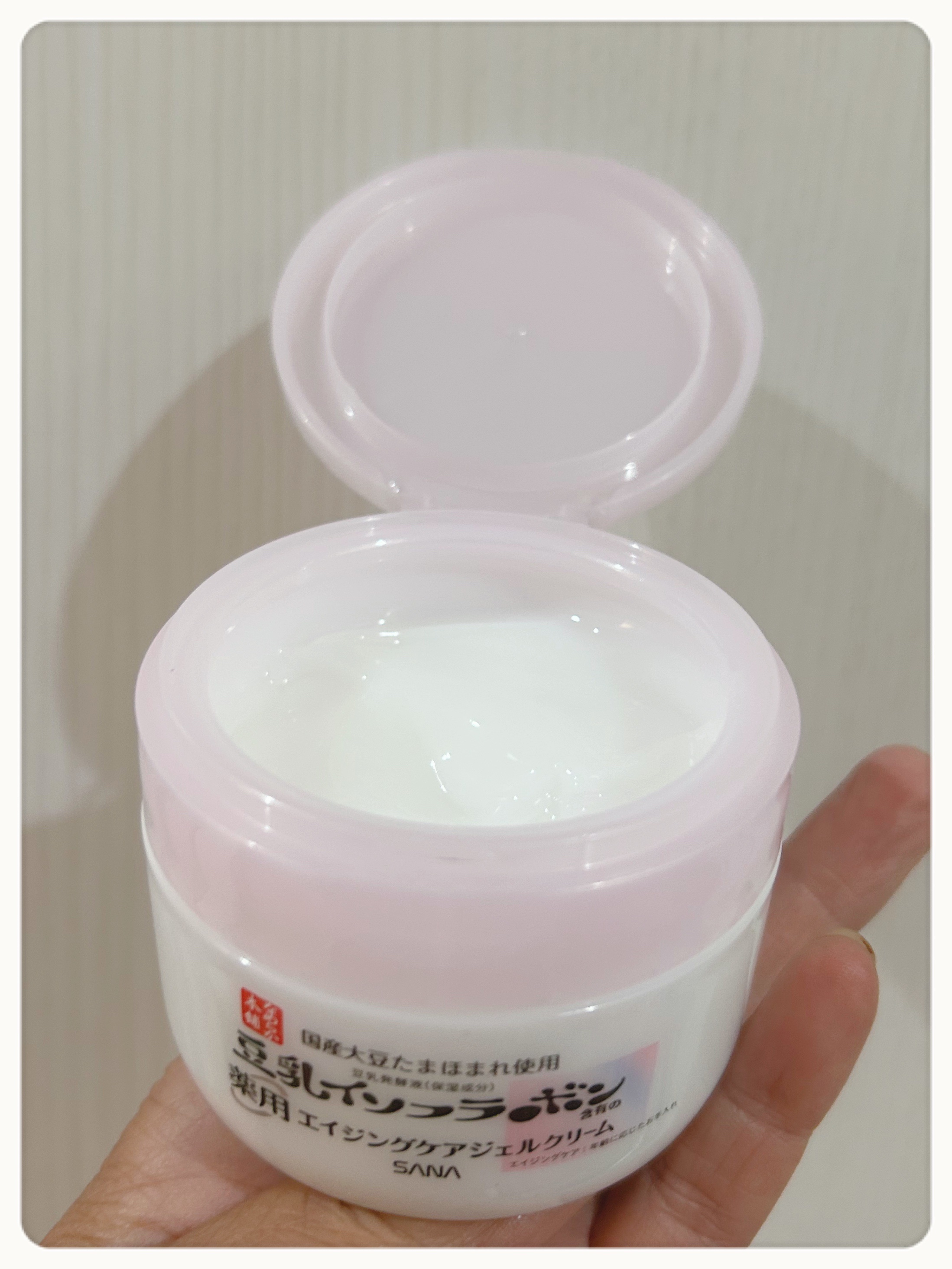 なめらか本舗 薬用リンクルジェルクリーム ホワイト【医薬部外品】 /なめらか本舗/オールインワン化粧品を使ったクチコミ（2枚目）