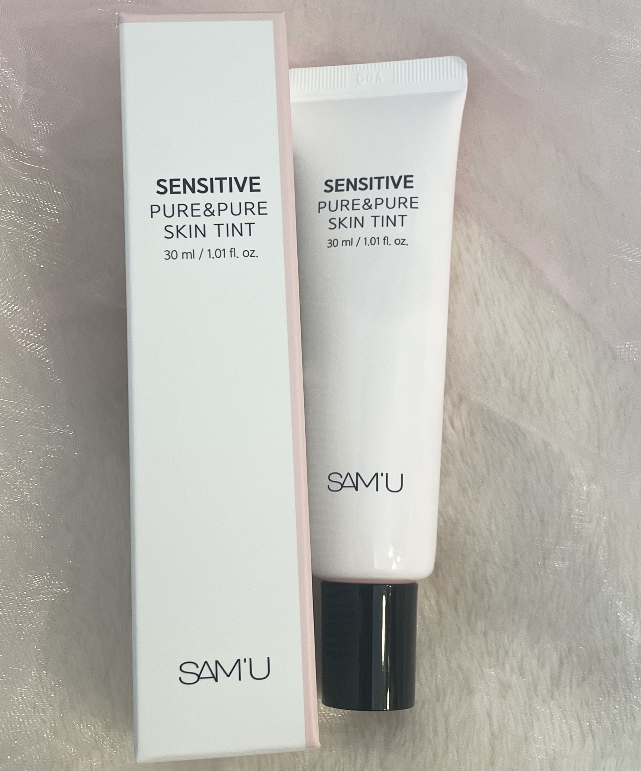 センシティブピュア＆ピュアスキンティント/SAM'U/化粧下地を使ったクチコミ（3枚目）