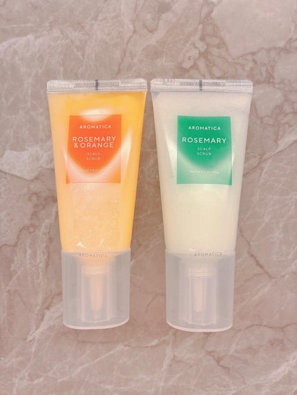 ローズマリー スカルプ スクラブ/AROMATICA/ヘッドスクラブを使ったクチコミ(1枚目)