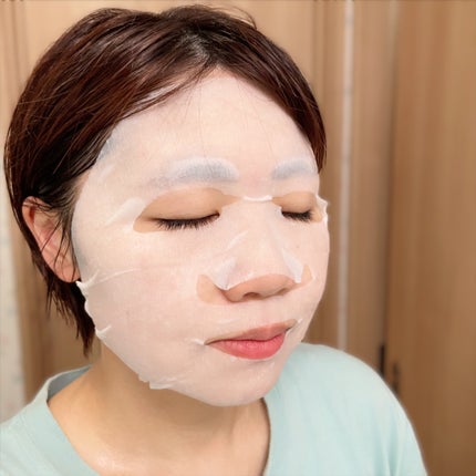 薬用リンクルエッセンスマスク ホワイト/なめらか本舗/シートマスク・パックを使ったクチコミ(6枚目)