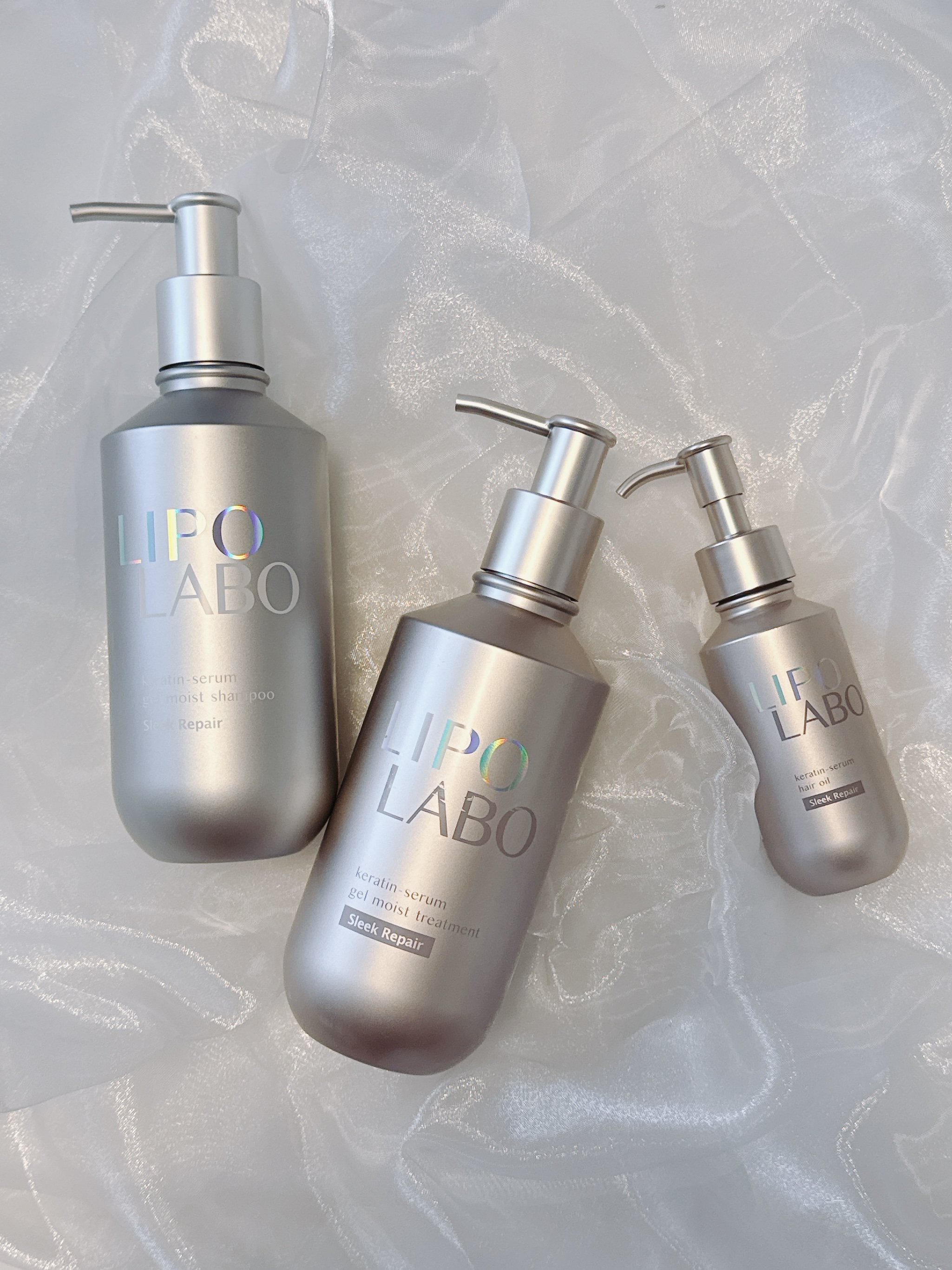 リポ ラボ ケラチンセラム ジェルモイスト シャンプー /トリートメントスリークリペア＊/LIPO　LABO/市販シャンプーを使ったクチコミ（3枚目）