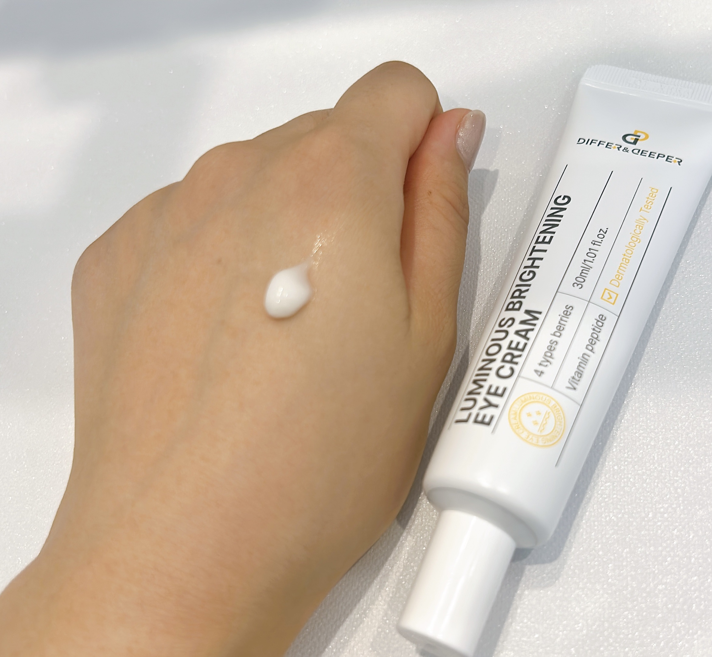 ルミナスブライトニングアイクリーム/Differ&Deeper/アイケア・アイクリームを使ったクチコミ（3枚目）