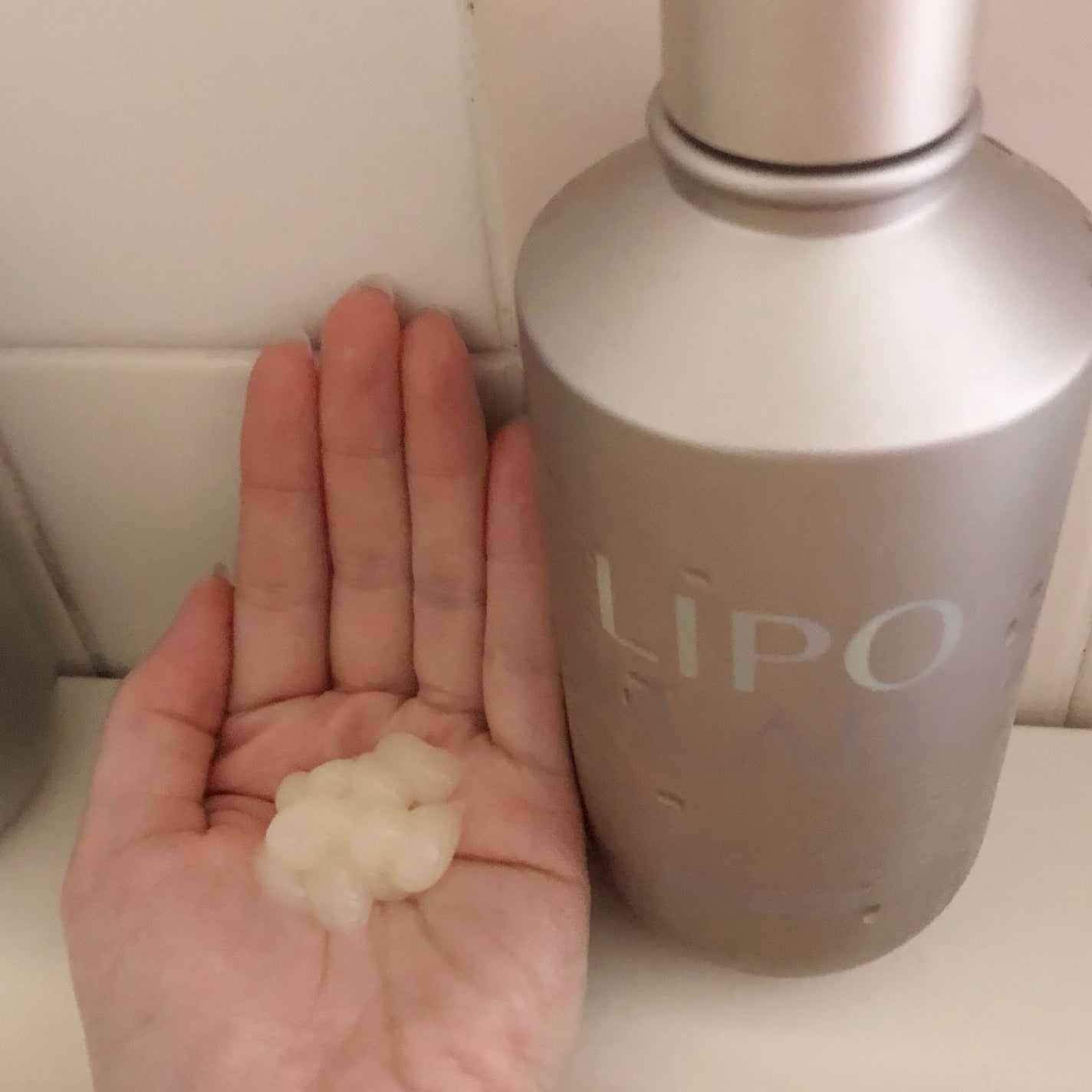 リポ ラボ ケラチンセラム ジェルモイスト シャンプー /トリートメントスリークリペア*/LIPO LABO/市販シャンプーを使ったクチコミ(4枚目)