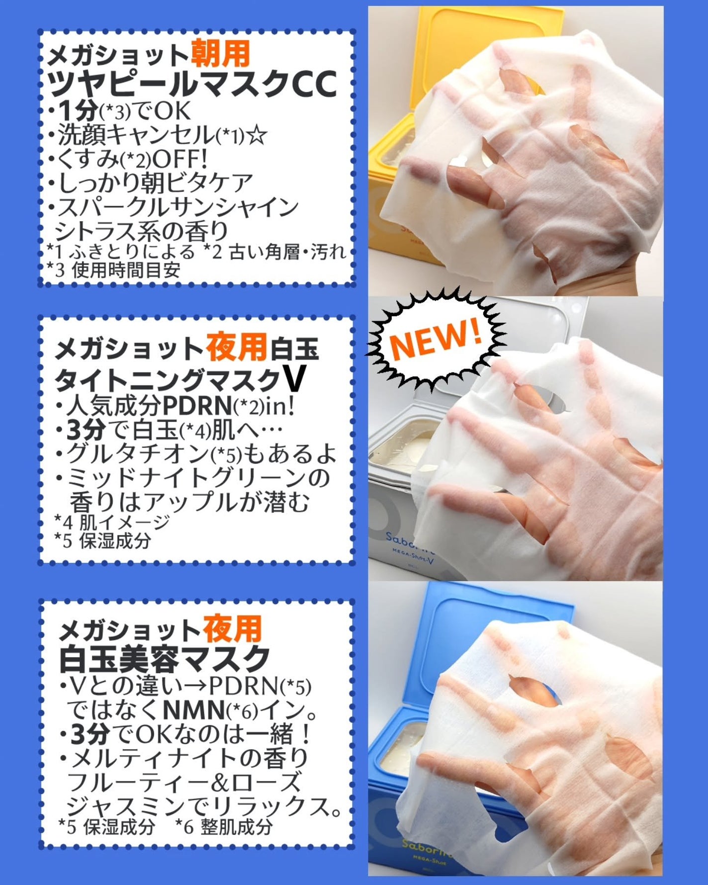 サボリーノ メガショット 朝用ツヤピールマスク CC/サボリーノ/シートマスク・パックを使ったクチコミ(2枚目)