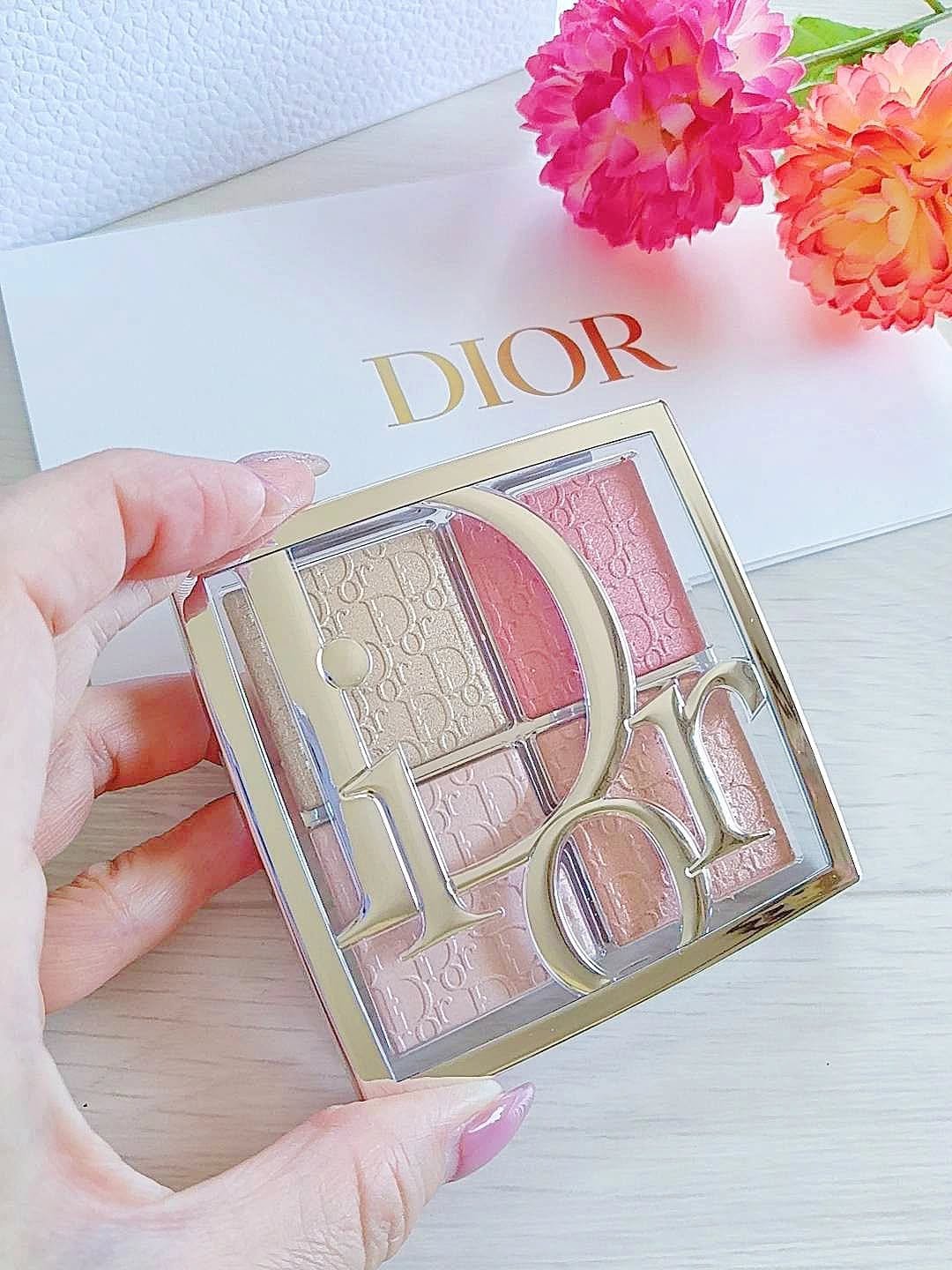バックステージ グロウ マキシマイザー パレット/Dior/ハイライトを使ったクチコミ（3枚目）