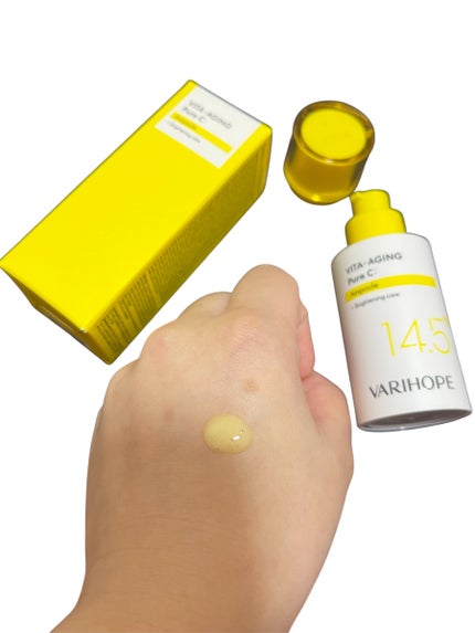 第2世代 ビタエイジングピュアC 美容液 /VARI:HOPE/美容液を使ったクチコミ(3枚目)