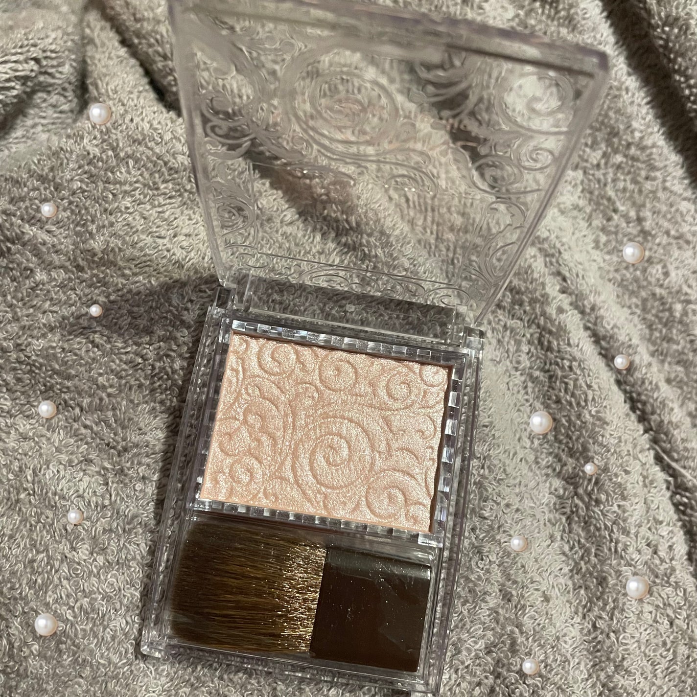 パールグロウハイライト/CEZANNE/パウダーハイライトを使ったクチコミ(1枚目)