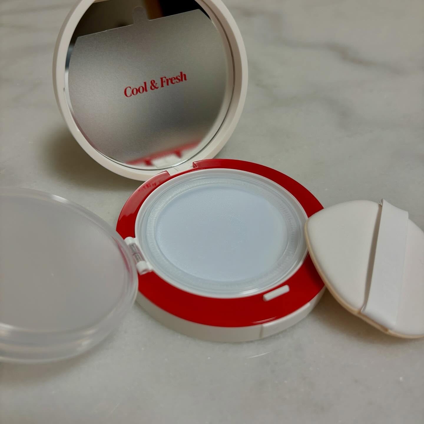 ビーベルベット セバムカットクッション/espoir/プレストパウダーを使ったクチコミ（2枚目）