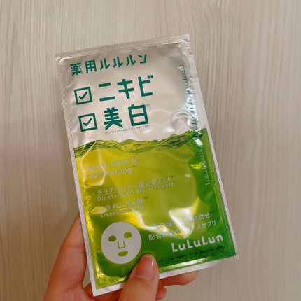 薬用ルルルン 美白アクネ/ルルルン/シートマスク・パックを使ったクチコミ(2枚目)