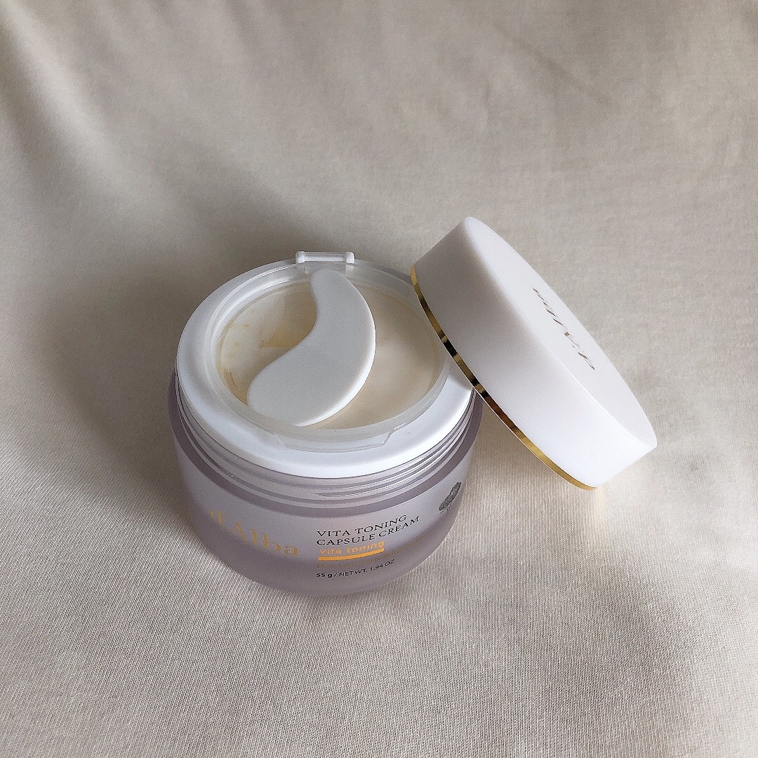 ビタトーニングカプセルクリーム/ダルバ/フェイスクリームを使ったクチコミ（2枚目）