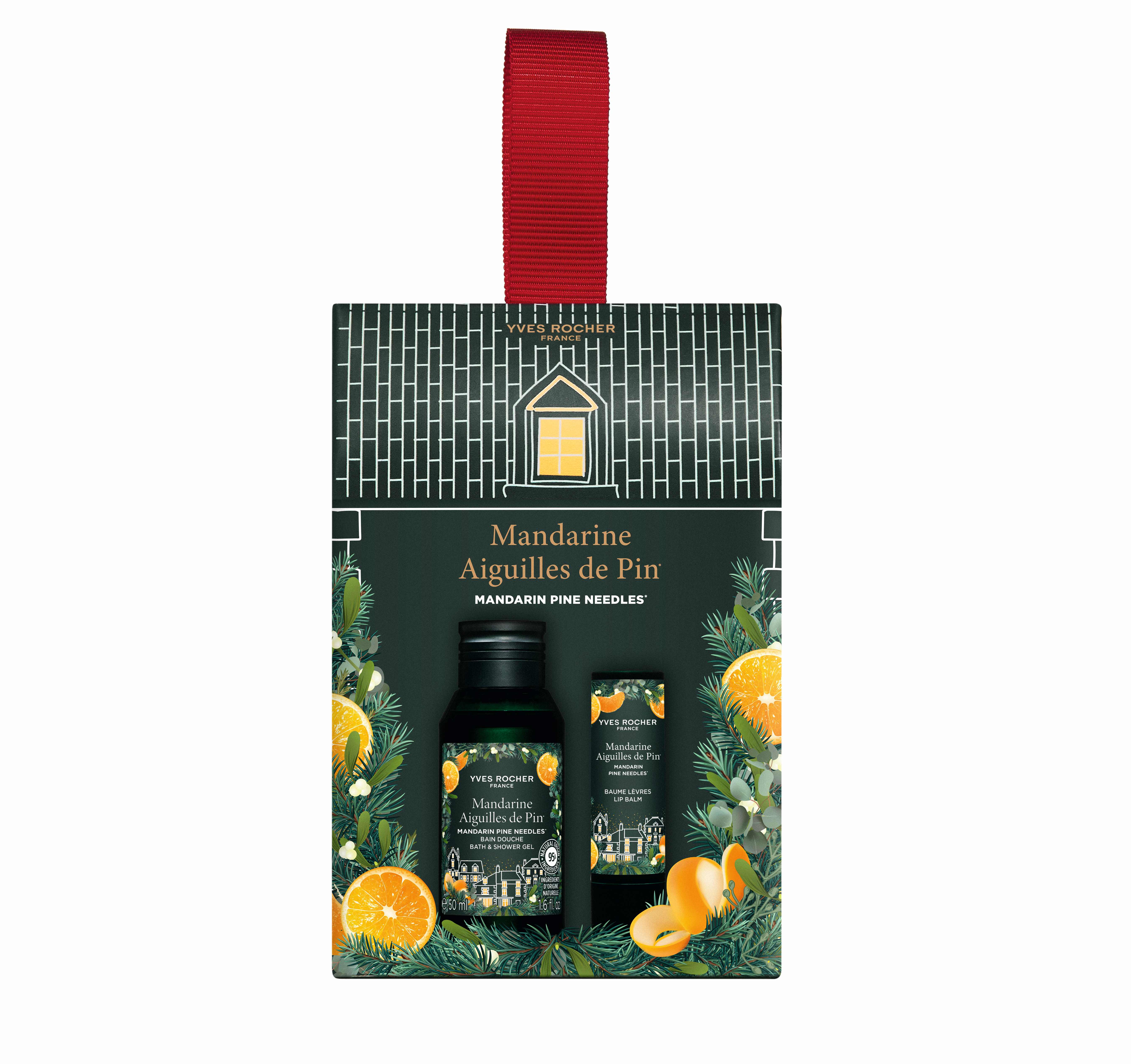 マンダリン＆パインニードル リップ＆ボディキット / イヴ・ロシェ