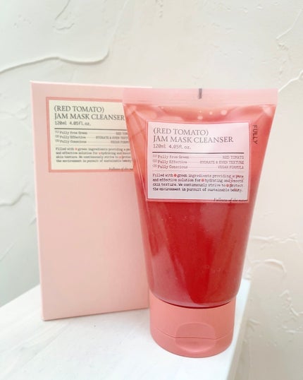 レッドトマトジャムマスククレンザー/FULLY/その他洗顔料を使ったクチコミ(4枚目)