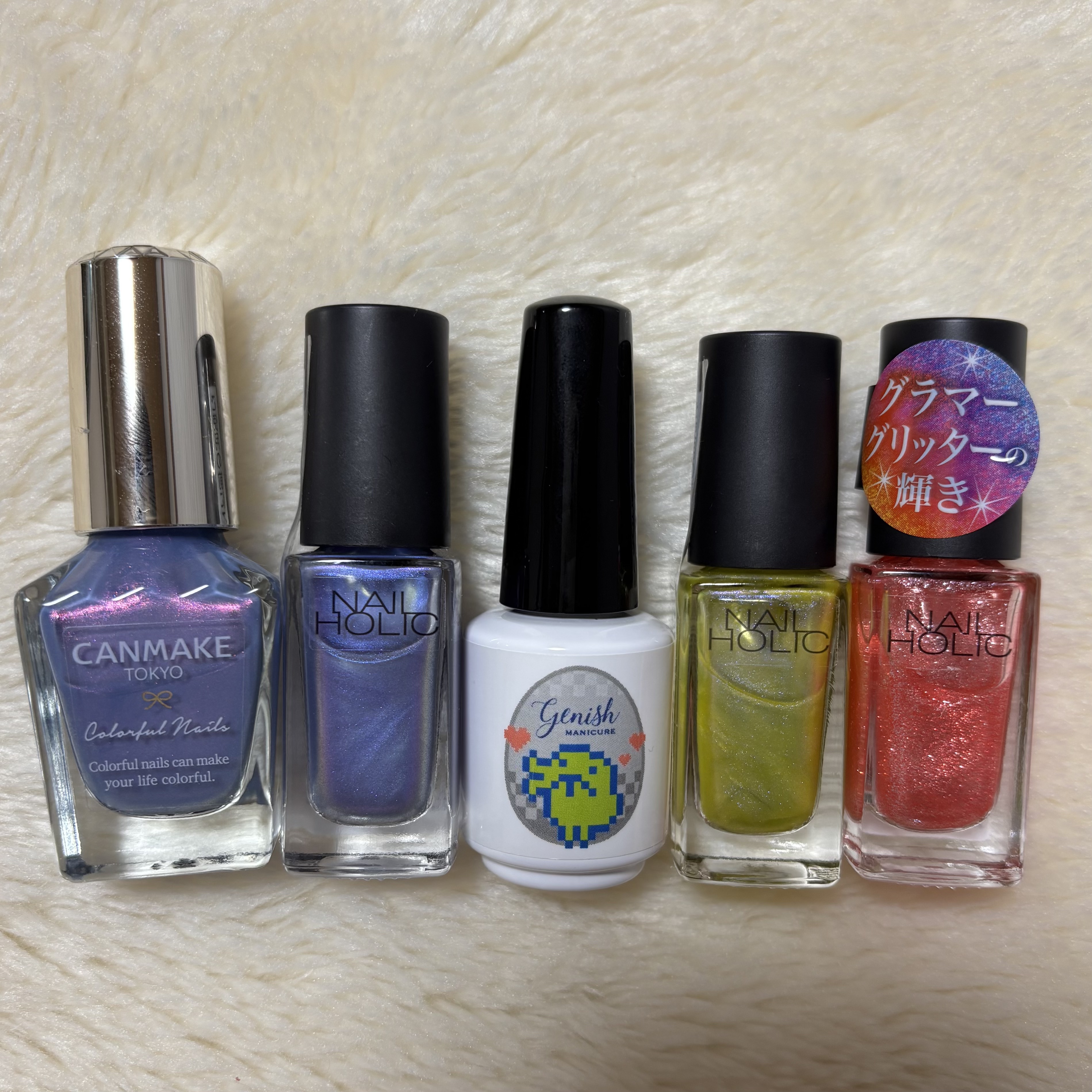 カラフルネイルズ/キャンメイク/マニキュアを使ったクチコミ（2枚目）