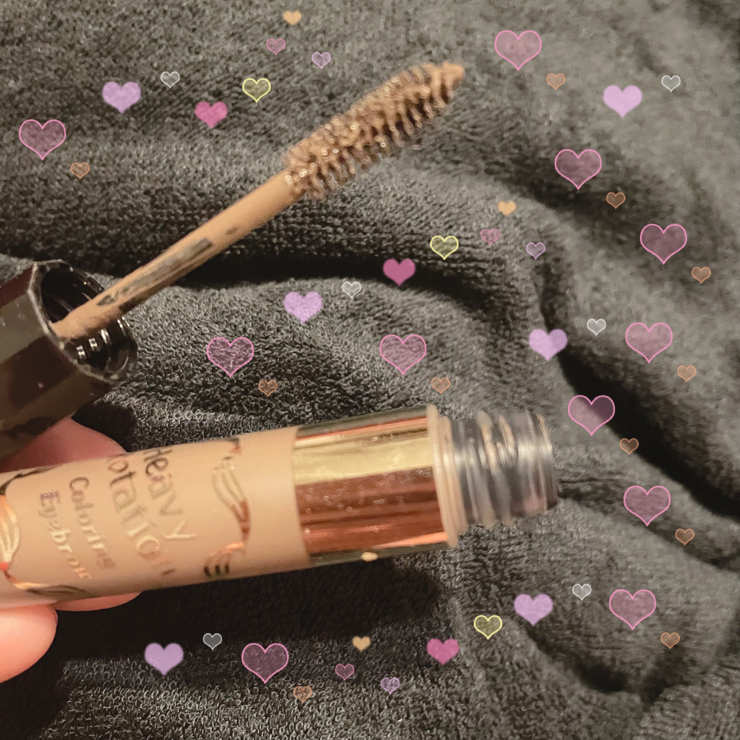 ヘビーローテーション カラーリングアイブロウEX/ヘビーローテーション/眉マスカラを使ったクチコミ（1枚目）