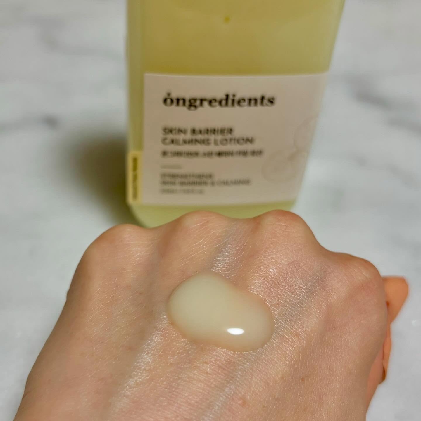 Skin Barrier Calming Lotion/Ongredients/乳液を使ったクチコミ（3枚目）